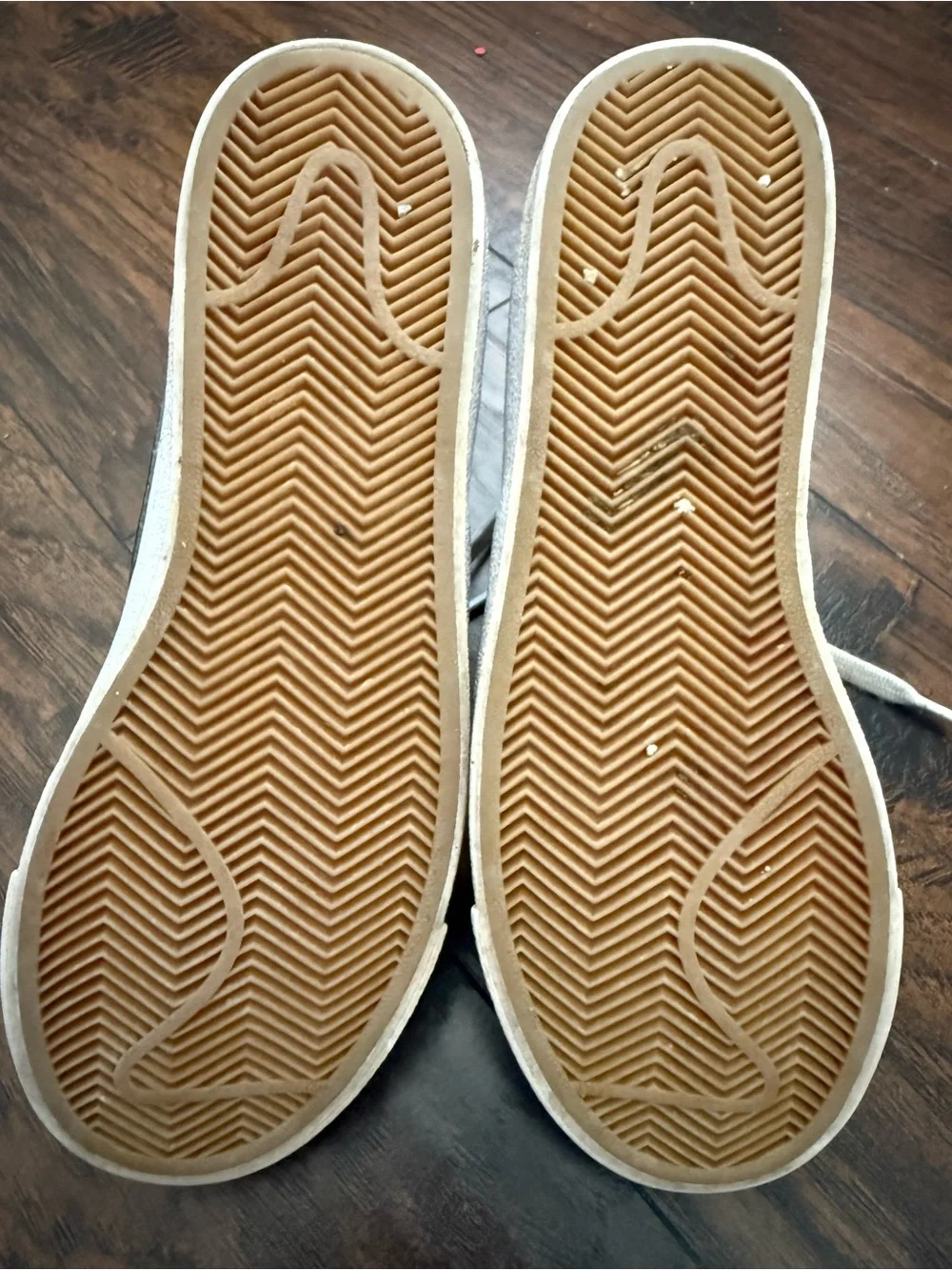 White High-Top Nike Blazers